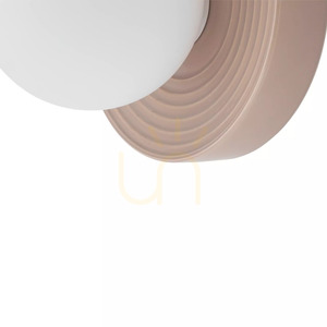 Nowodvorski CLAY M 11746 ceramic wall light, pink, 22 cm, G9 small 4