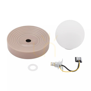 Nowodvorski CLAY M 11746 ceramic wall light, pink, 22 cm, G9 small 6
