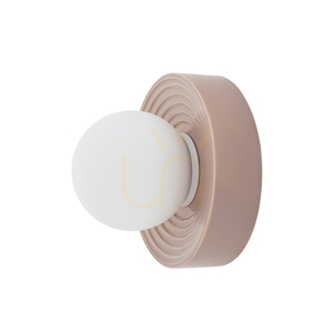 Nowodvorski CLAY M 11746 ceramic wall light, pink, 22 cm, G9 small 0