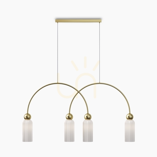 Check ANTIC pendant lamp MOD302PL-04W Maytoni