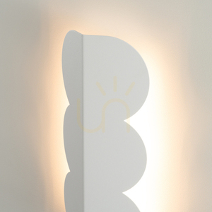 BISCUIT wall lamp white small 3