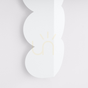 BISCUIT wall lamp white small 5
