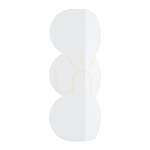 BISCUIT wall lamp white small 0