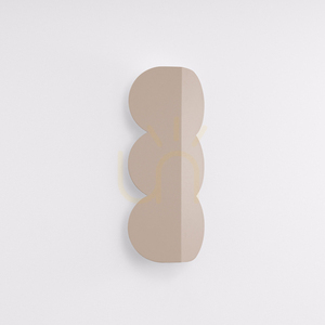BISCUIT taupe wall lamp small 1