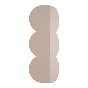BISCUIT taupe wall lamp small 0