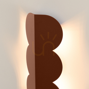 Wall lamp BISCUIT mocca small 3