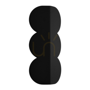 BISCUIT wall lamp black small 0