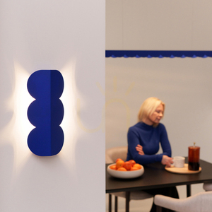 BISCUIT ultramarine wall lamp small 10