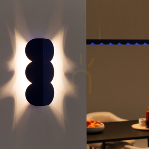BISCUIT ultramarine wall lamp small 12