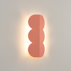 BISCUIT peach wall lamp small 2