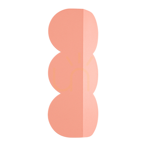 Check BISCUIT peach wall lamp