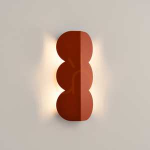 BISCUIT wall lamp ochre red small 2