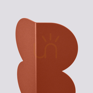 BISCUIT wall lamp ochre red small 4