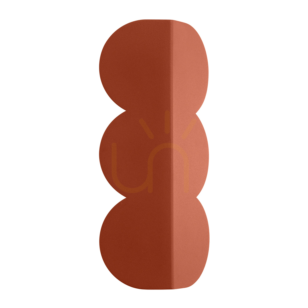 BISCUIT wall lamp ochre red