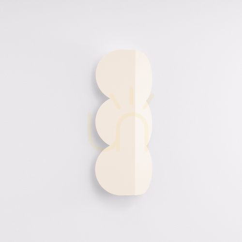 Check BISCUIT wall lamp beige