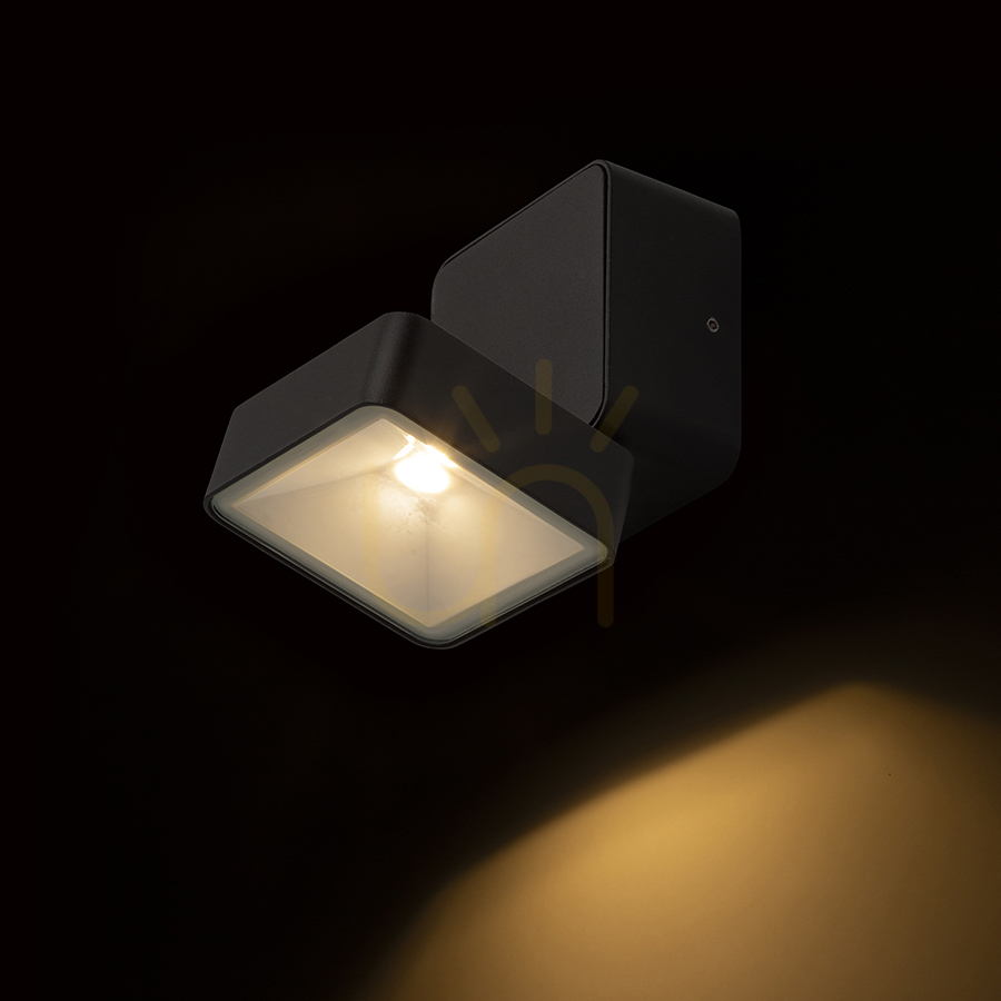 Preview Rendl Flavio Sq Surface Mounted Black 230 V Led 6 W 110° Ip54 3000 K Garden Lamp. Rendl Flavio Sq Surface Mounted Black 230 V Led 6 W 110° Ip54 3000 K Garden Lamp.