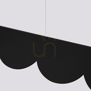BISCUIT black LED 3000K pendant lamp small 5