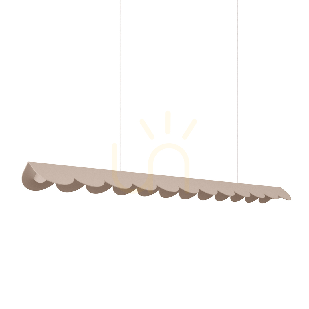 BISCUIT taupe LED 3000K pendant lamp