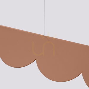BISCUIT mocca LED 3000K pendant lamp small 5