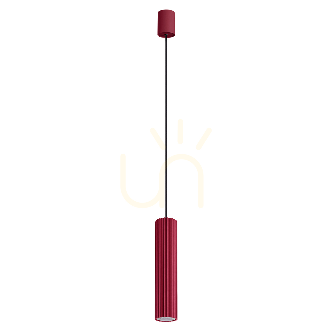 IVAR 1 burgunderrote LED 3000K Pendelleuchte