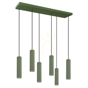 IVAR 6L pendant lamp olive green LED 4000K small 0
