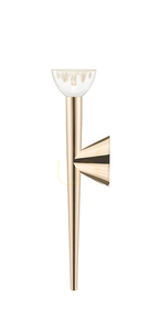 Wall lamp Zuma Line BOSTON W0603-01A-F7B1 gold 1xLED small 0