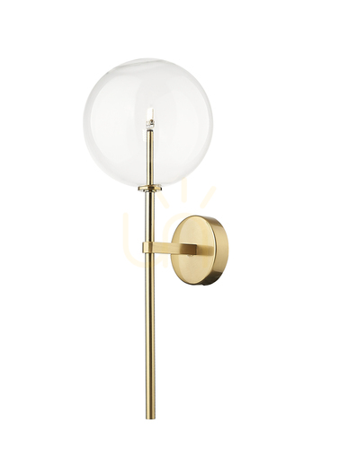 Check Wall lamp Zuma Line MILAN W0606-01A-2GAC gold 1xG4