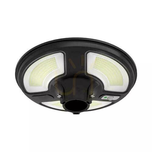 Check V-TAC Solar Garden Luminaire 10W Motion Sensor TIMER PILOT IP65 VT-65W 4000K 1500lm.