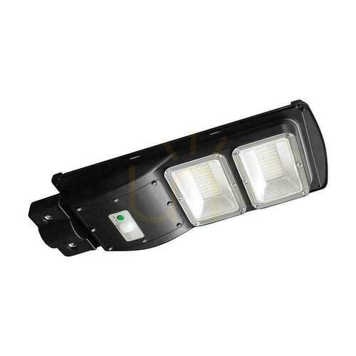 Check Streetlight LED Solar V-TAC 8W Black VT-ST120W 6000K 1000lm.