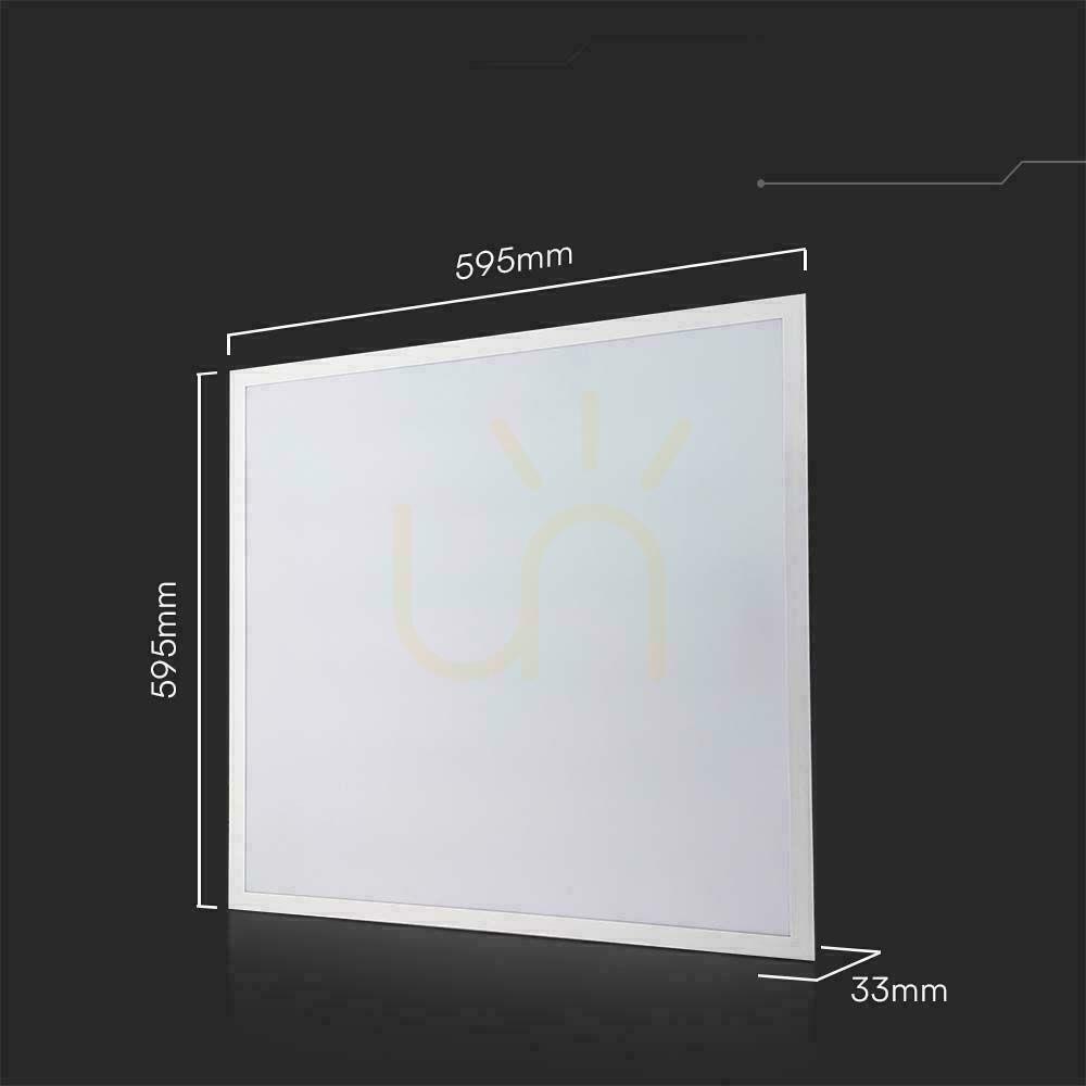 View LED Panel V-TAC 40W 600x600 LED Backlight 33mm 120Lm/W Power Supply PHILIPS VT-61040 6500K 4800lm 5 Years Warranty LED Panel V-TAC 40W 600x600 LED Backlight 33mm 120Lm/W Power Supply PHILIPS VT-61040 6500K 4800lm 5 Years Warranty