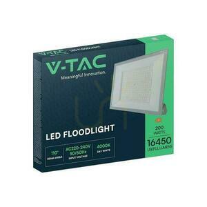 V-TAC 200W LED SMD Projector 6500K White VT-44208 6500K 16450lm. small 2