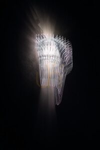 Slamp Aria Applique Gold wall lamp small 1