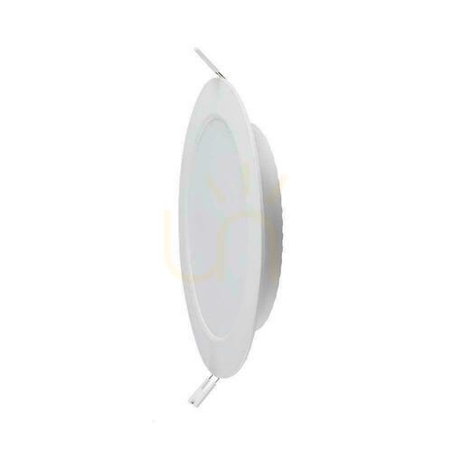 Check LED panel V-TAC Recessed Premium Downlight 6W Round fi120 VT-61006 6500K 660lm
