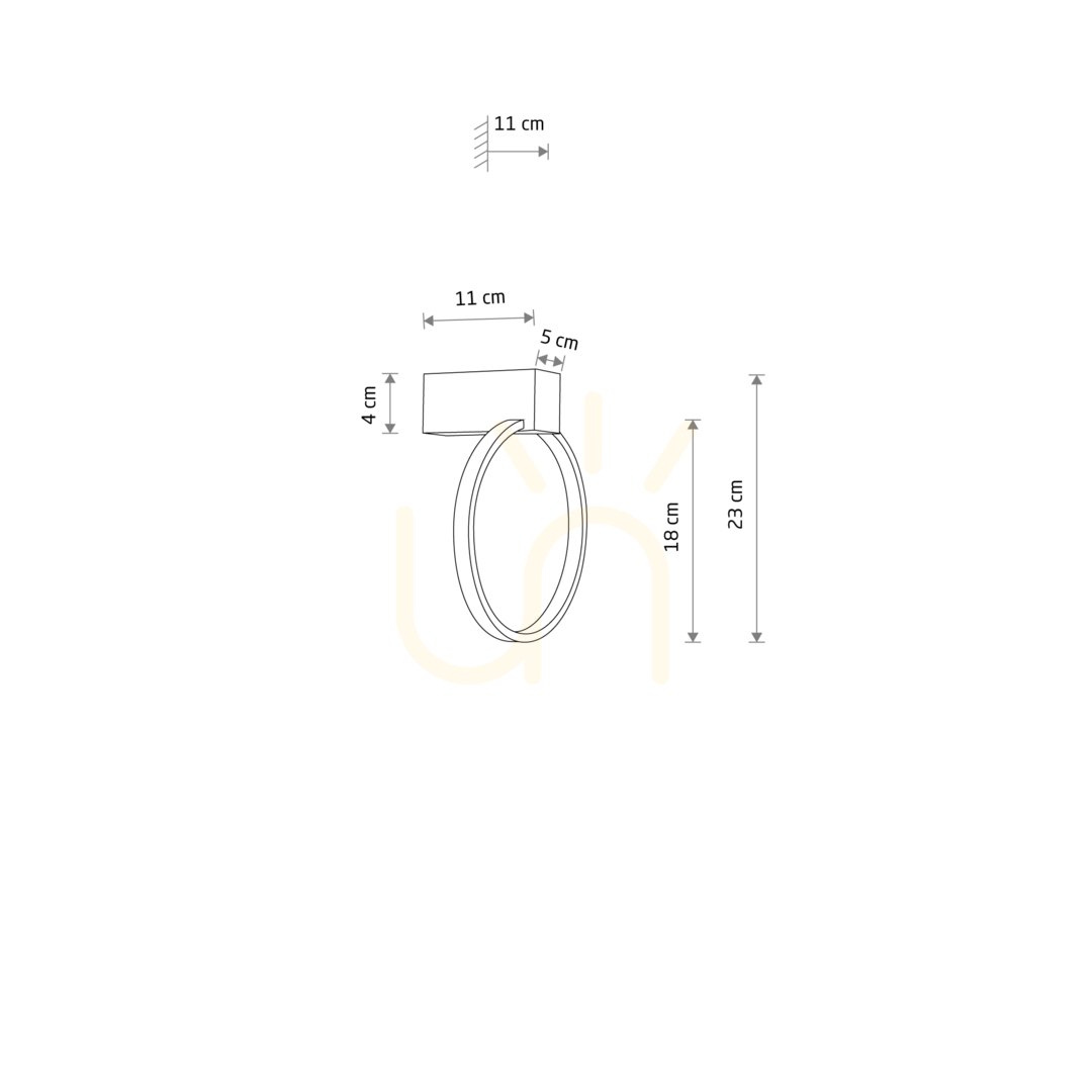 Check Wall lamp CIRCOLO LED XS 11601 Nowodvorski Wall lamp CIRCOLO LED XS 11601 Nowodvorski