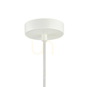 Italux Latera blue and green pendant light with white shade E14 18 cm PND-94331A-1S-MLTI small 3