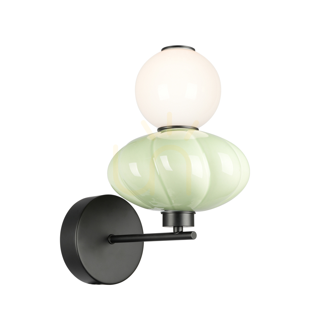 Italux Tordi Green LED Wall Lamp 34 cm WL-94721-1A-GRN