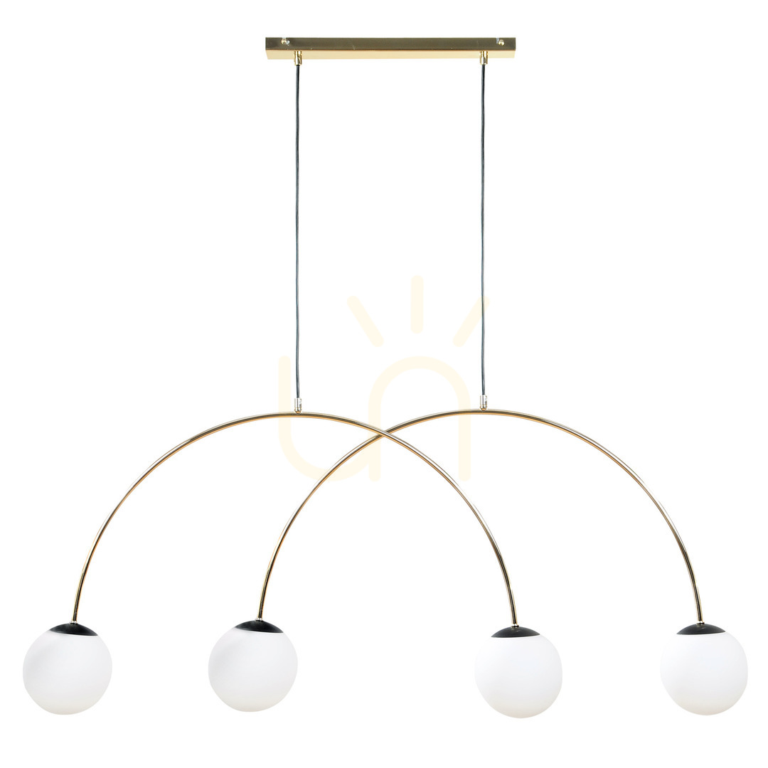 Pendant lamp Zuma Line BOW 1219 gold 4xE14