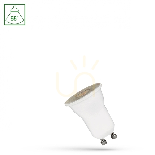 Check Led Mr11 Gu10 230 V 2 W Smd 55st Ww With Spectrum Lens