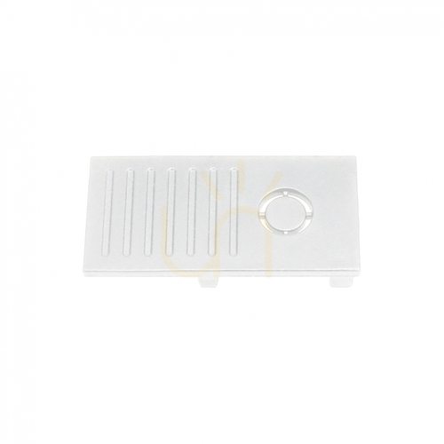 Check System Shift End Cap Slim White Kpl. 2 Pcs.
