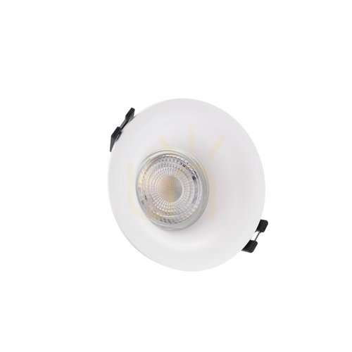 Check Fiale V Basic Gu10 Ip20 Fi86 X41 Mm White Round Eyelet
