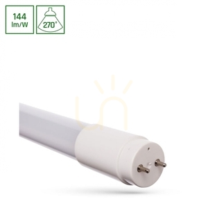 Led Tube T8 Smd 2835 18 W Nw 140lm/W Premium 28 X1200 Glass Spectrum. small 0