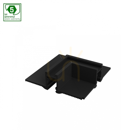 Check System Shift Nano connector ,L, Horizontal Recessed Trimless Black