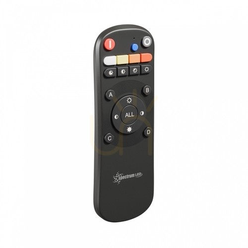 Check Remote Control 1 Zone Rgb Cct 2 Xlr3 Dimm Black Konekto Mesh