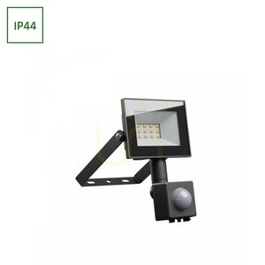 Noctis Lux 4 Floodlight 10 Ww 230 V Ip44 94x150x53mm Black Pir Motion Sensor small 0