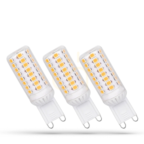 Check Led G9 230 V 4.9 W Nw Dimmable Smd 5 Years Premium Spectrum 3 Pack