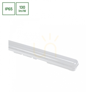 Limea Go Hermetic 600mm 25 W Cw 230 V 120st Ip65 Ik07 600x60x52mm White small 0