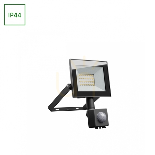 Check Noctis Lux 4 Floodlight 20 Ww 230 V Ip44 116x174x53mm Black Pir Motion Sensor