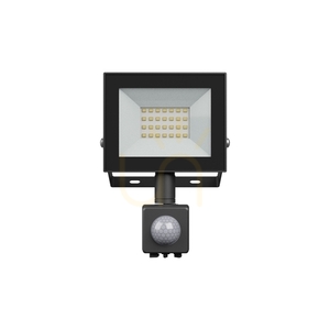 Noctis Lux 4 Floodlight 20 W Cw 230 V Ip44 116x174x53mm Black Pir Motion Sensor small 5