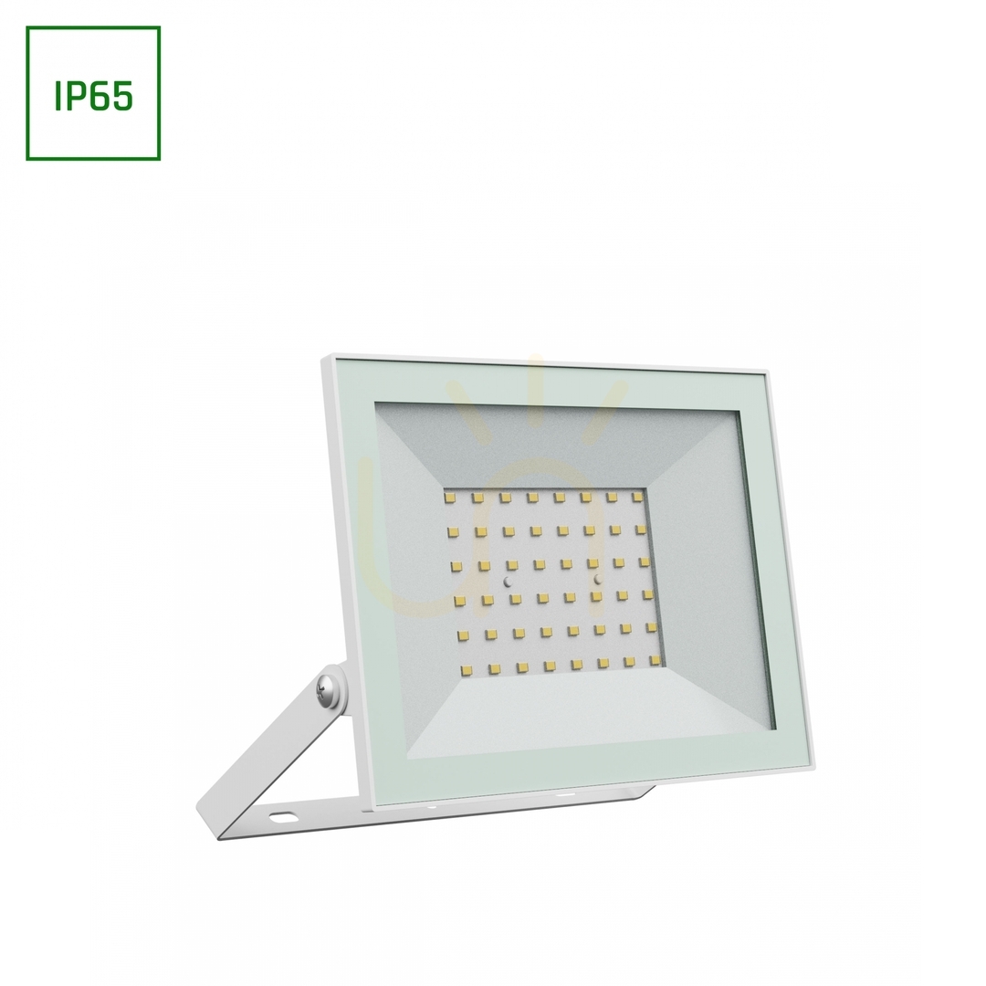 Noctis Lux 4 Floodlight 50 Ww 230 V Ip65 176x137x25mm White