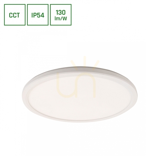 Check Nymphea Flat Duo 24 W Cct 230 V 120 St Ip54 Fi292 X26 Mm White Round.